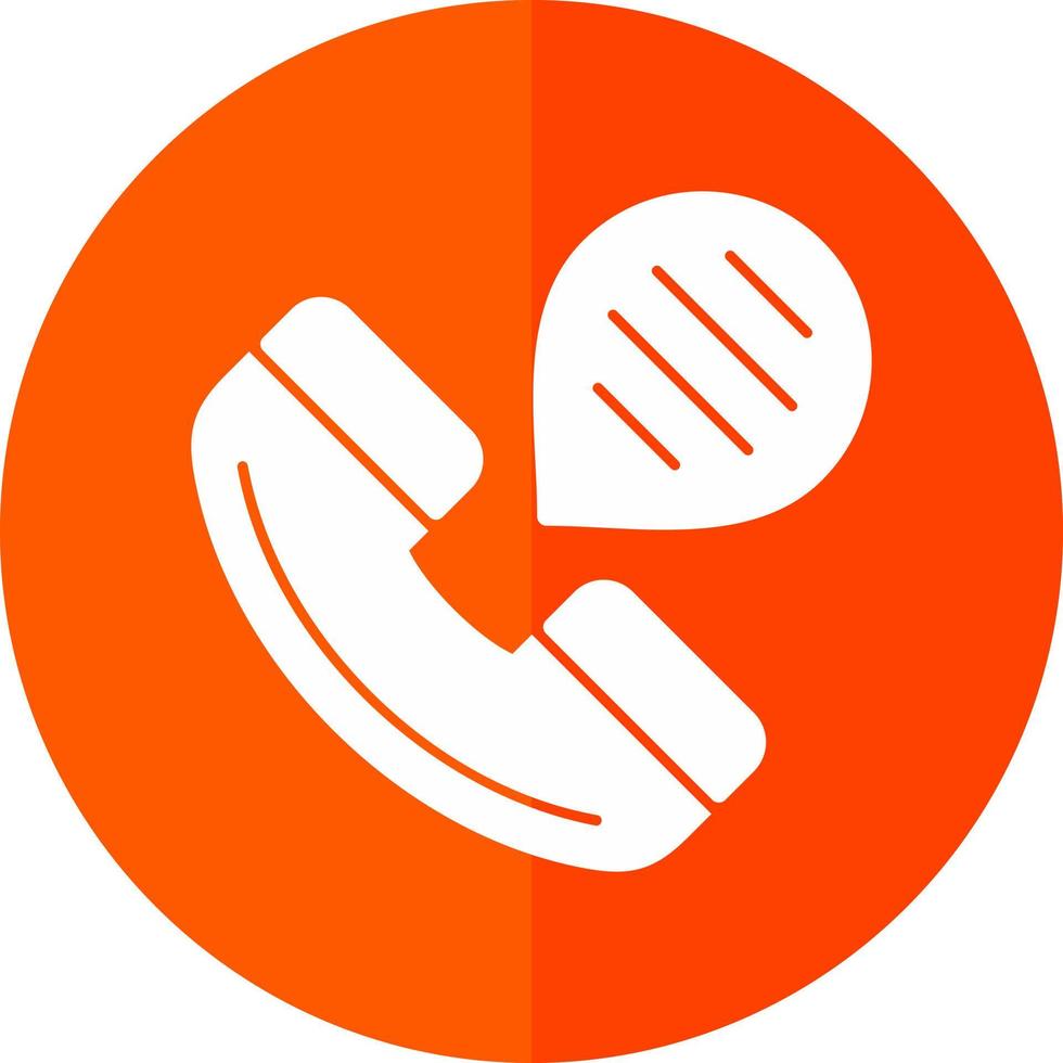 Phone Call Vector Icon Design