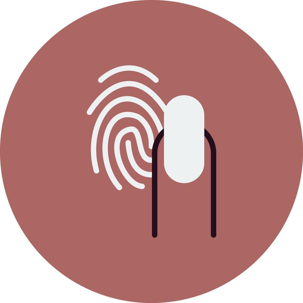 Touch Id Vector Icon