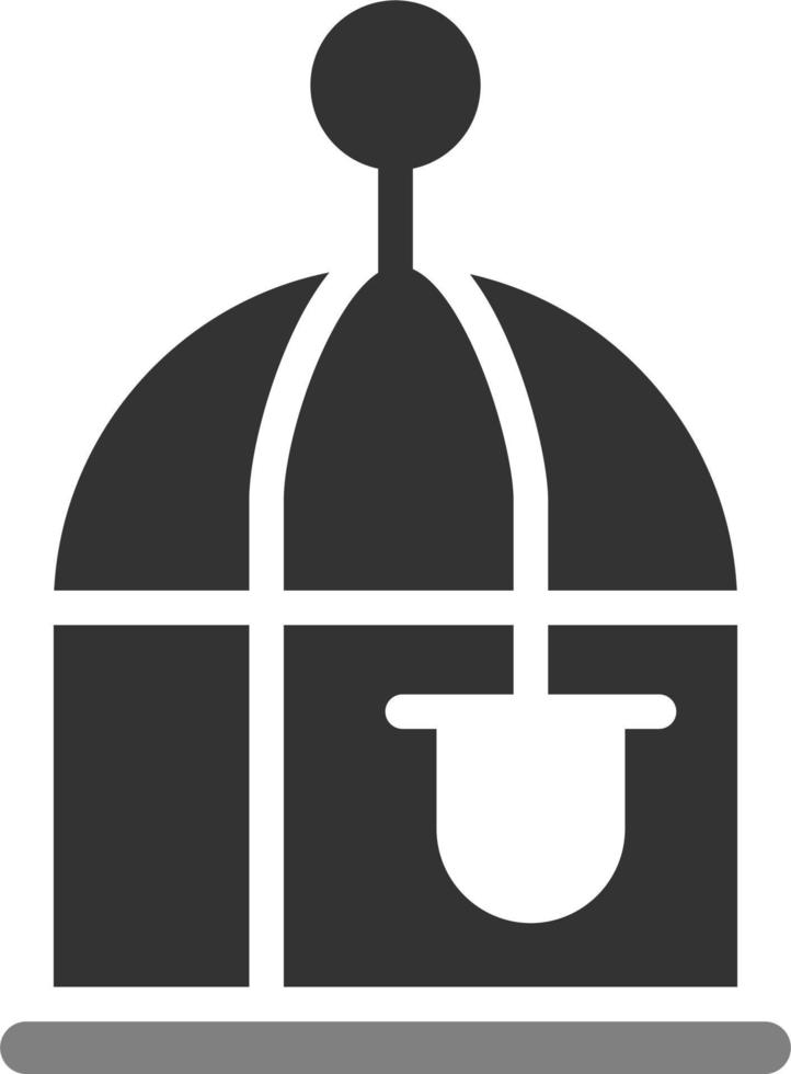 Bird Cage Vector Icon