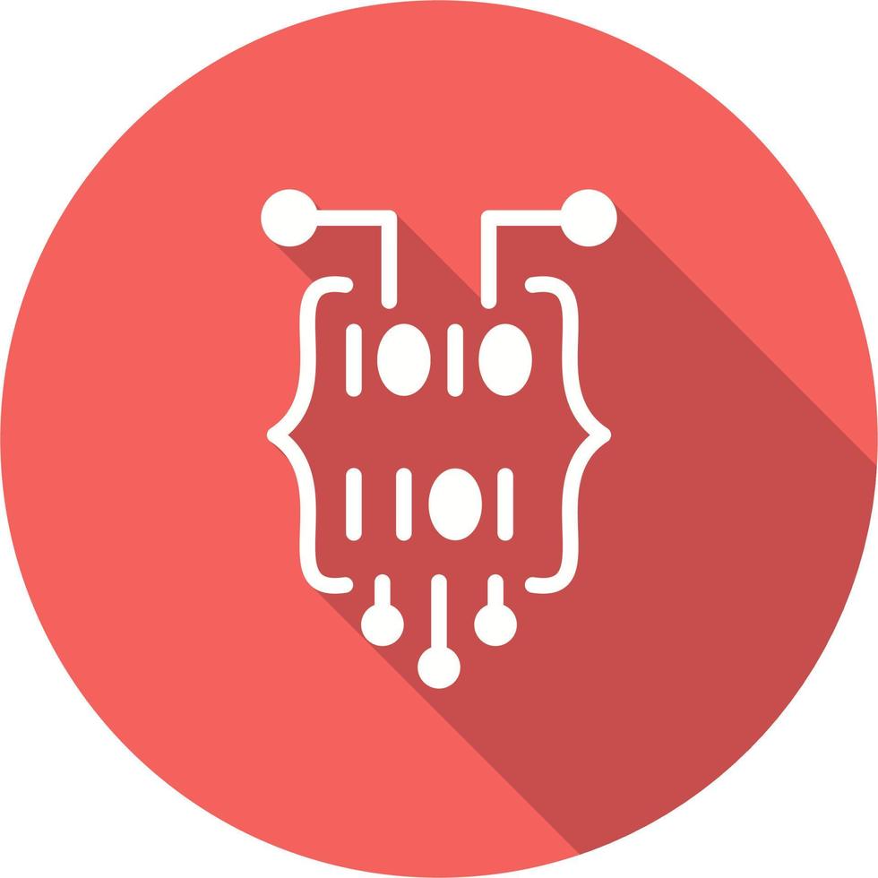 Binary Code Vector Icon