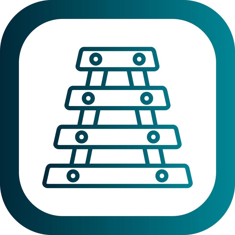 Railroad Vector Icon Design