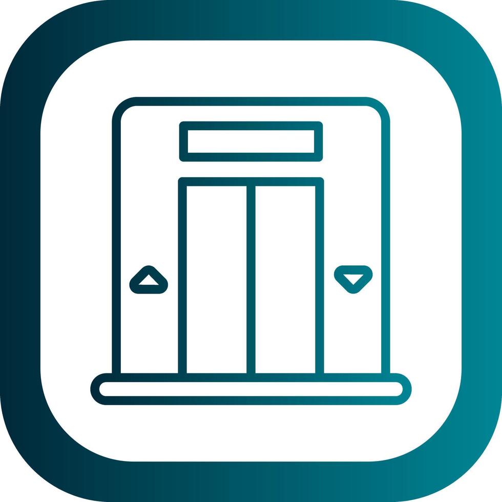 Elevator Vector Icon Design