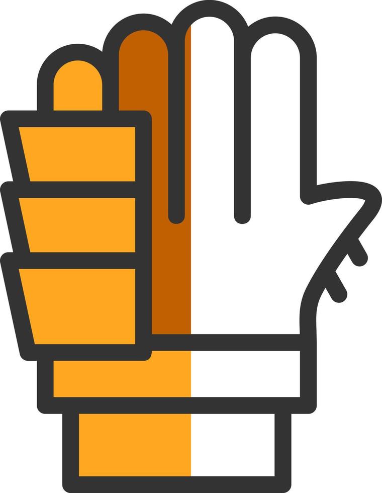 Gloves Vector Icon Design