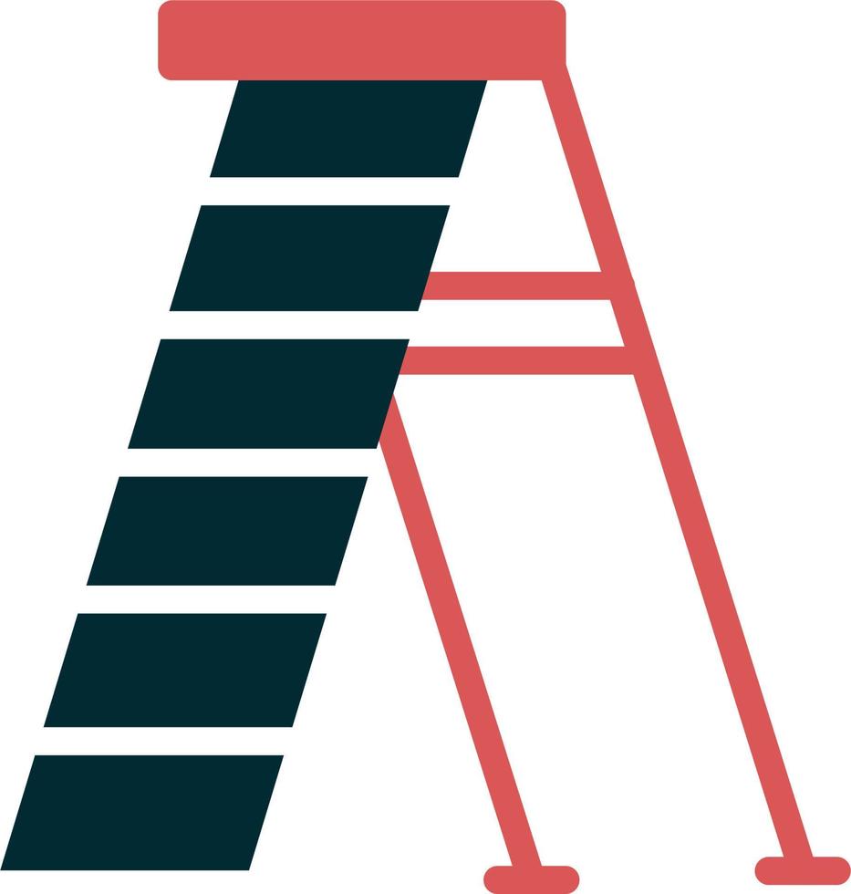 icono de vector de escalera