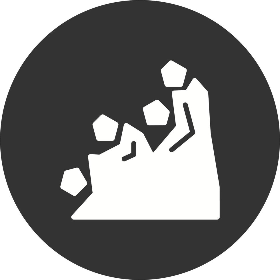 Landslide Vector Icon