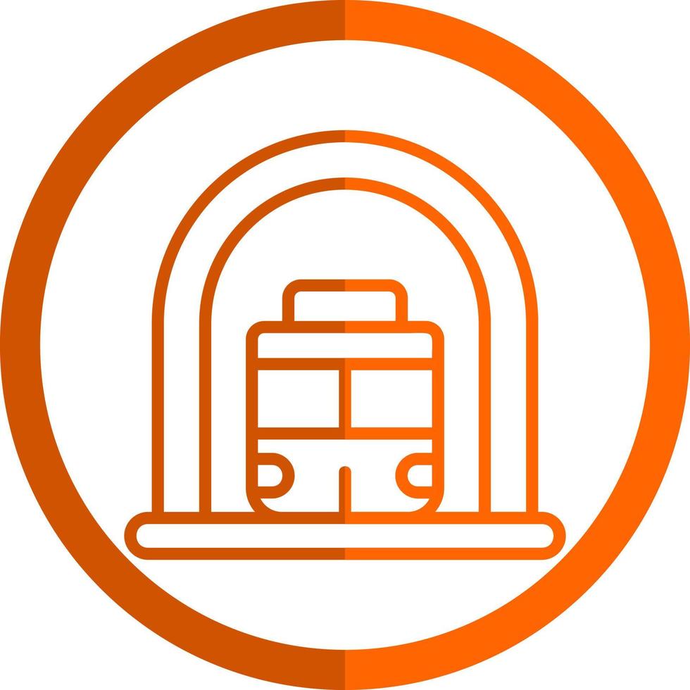 diseño de icono de vector de metro