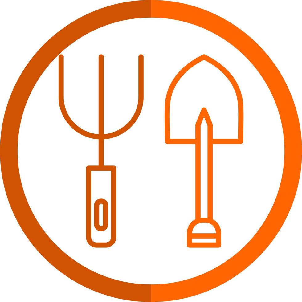 Pitchfork Vector Icon Design
