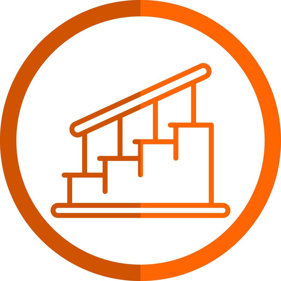 Stairs Vector Icon Design