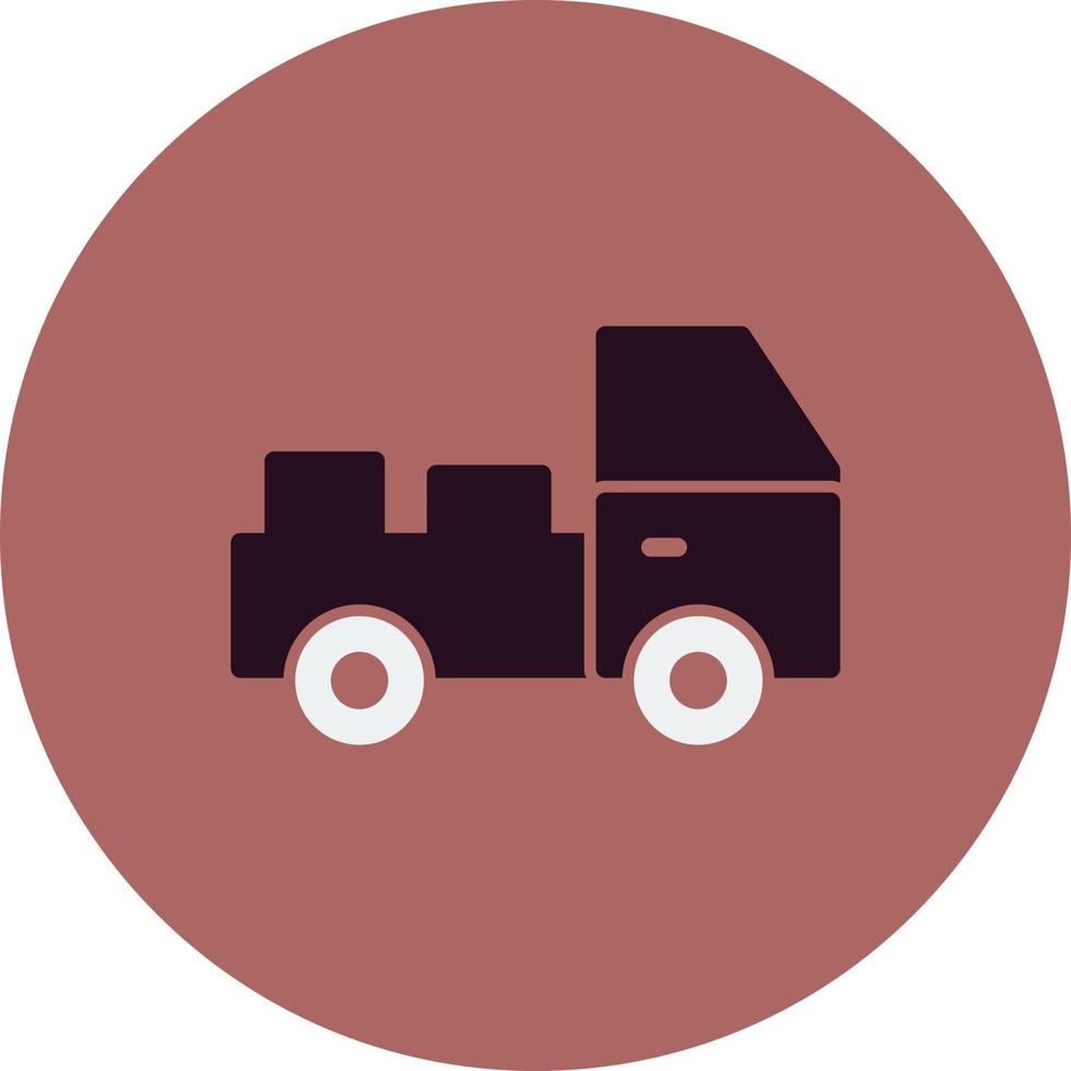 Pick Up Truck Vector Icon