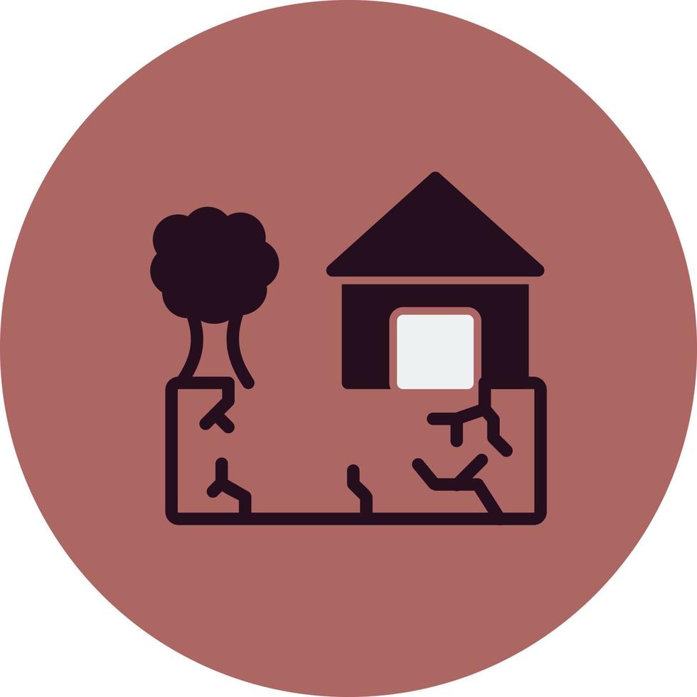 Earthquake Vector Icon