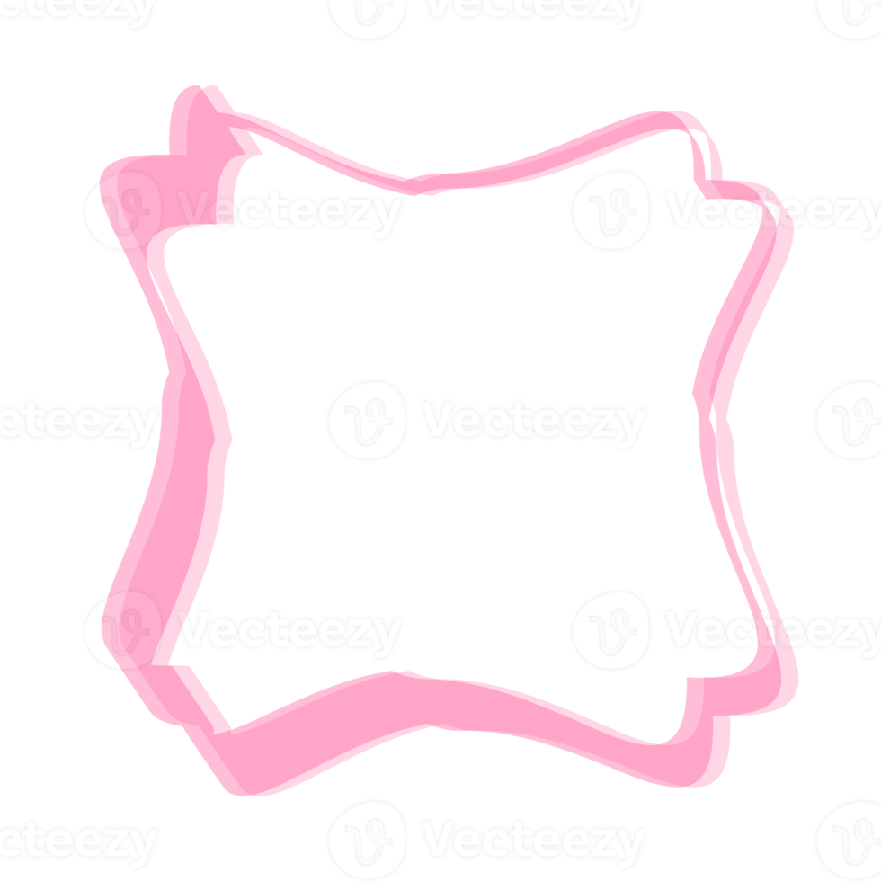 Basic Figures Shape Drawn Using Highlighter Marks png