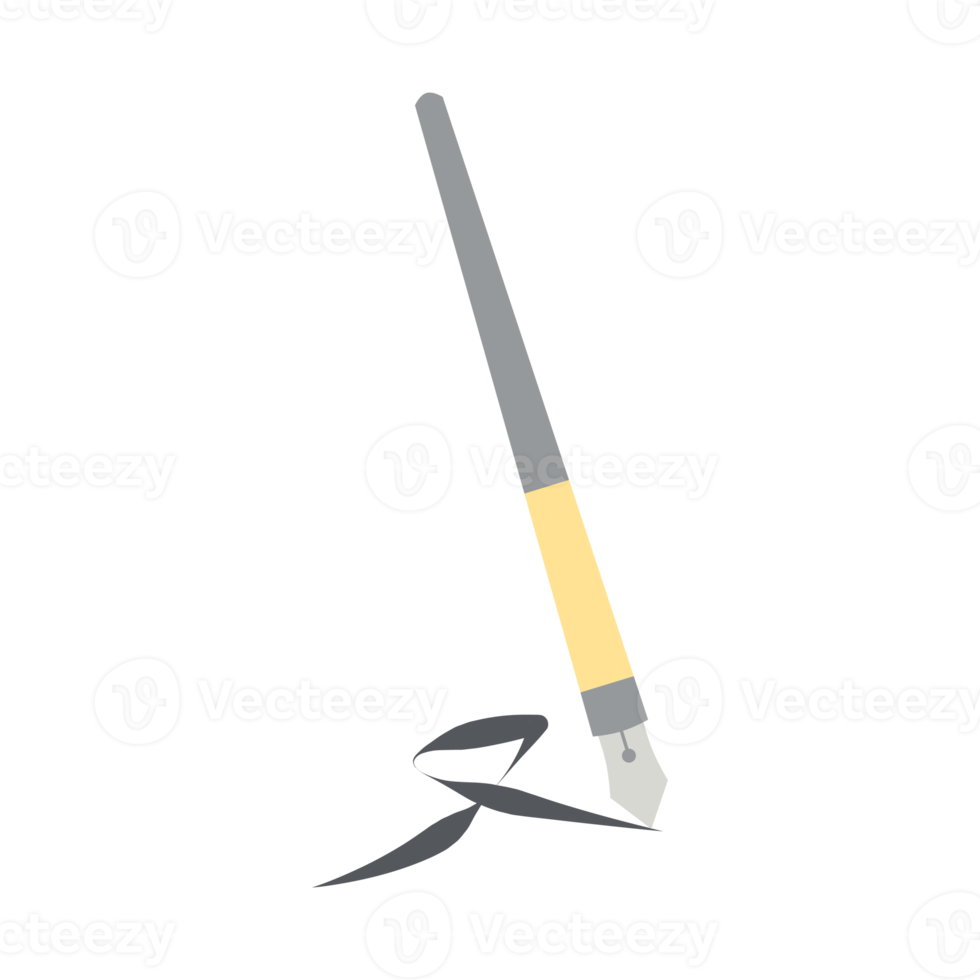 klassiek fontein balpen wijnoogst pen tekening tekening lijn png