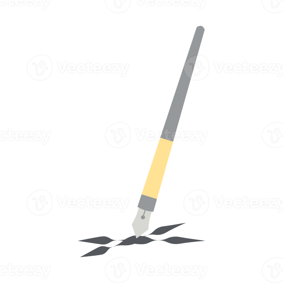 klassiek fontein balpen wijnoogst pen tekening tekening lijn png