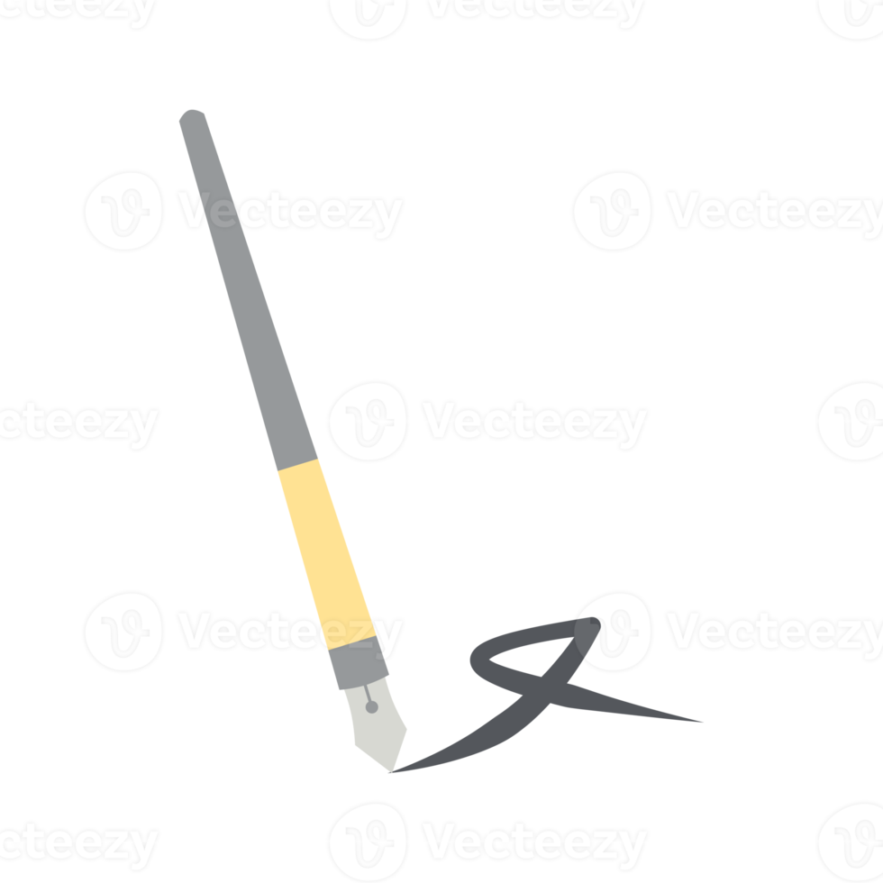 klassiek fontein balpen wijnoogst pen tekening tekening lijn png