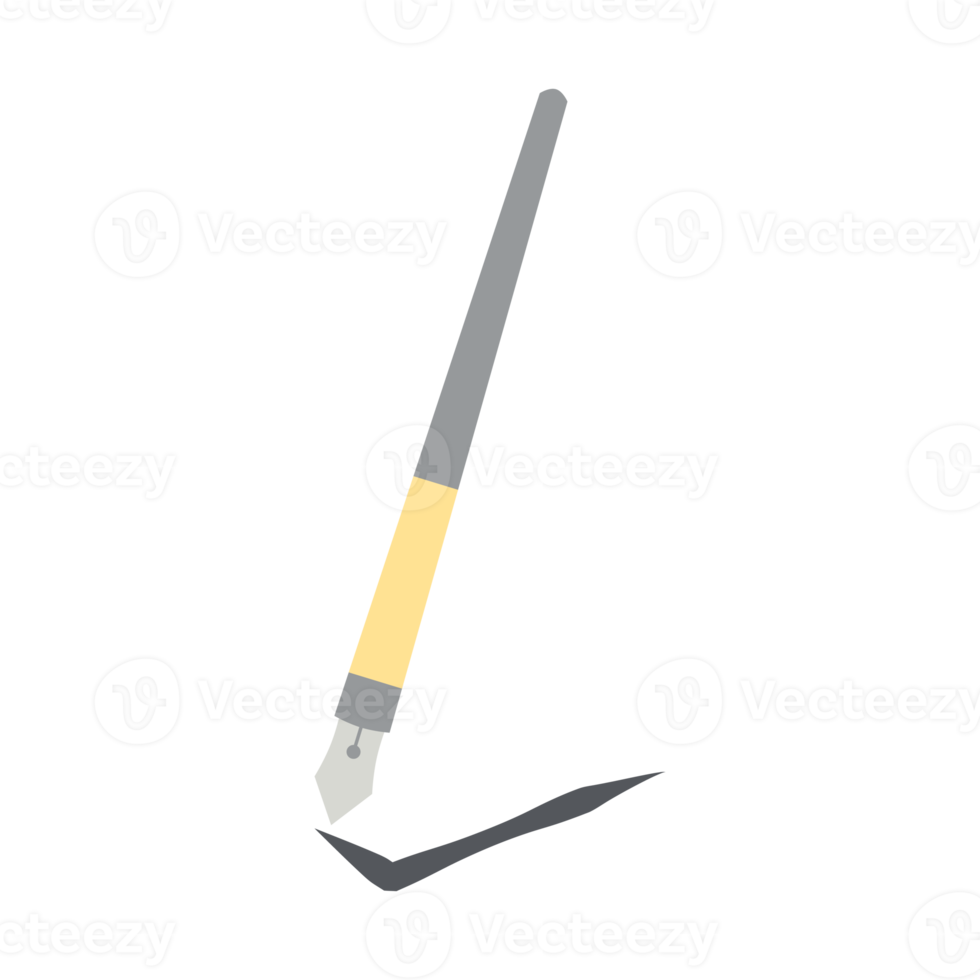 klassiek fontein balpen wijnoogst pen tekening tekening lijn png