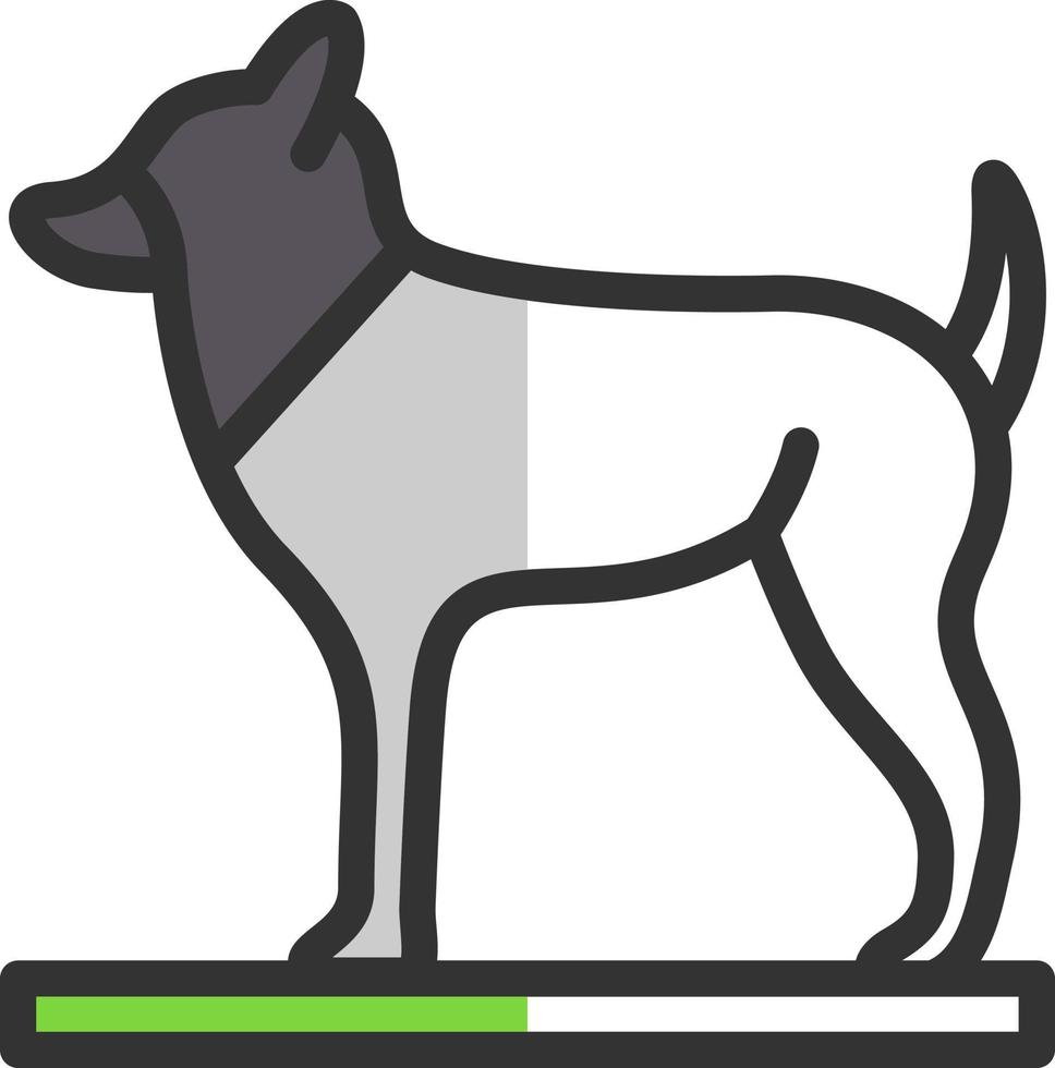 Dog Vector Icon Design