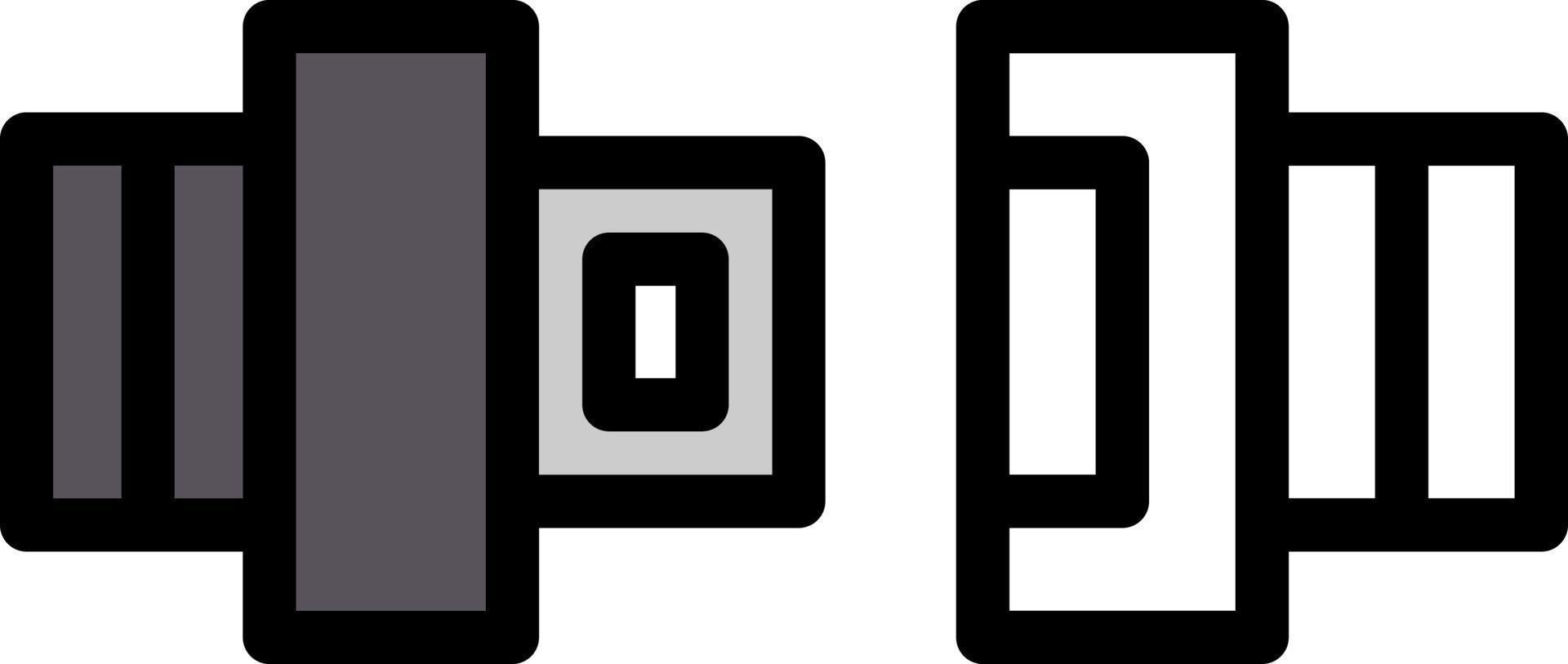 Drive Belt Vector Icon Design