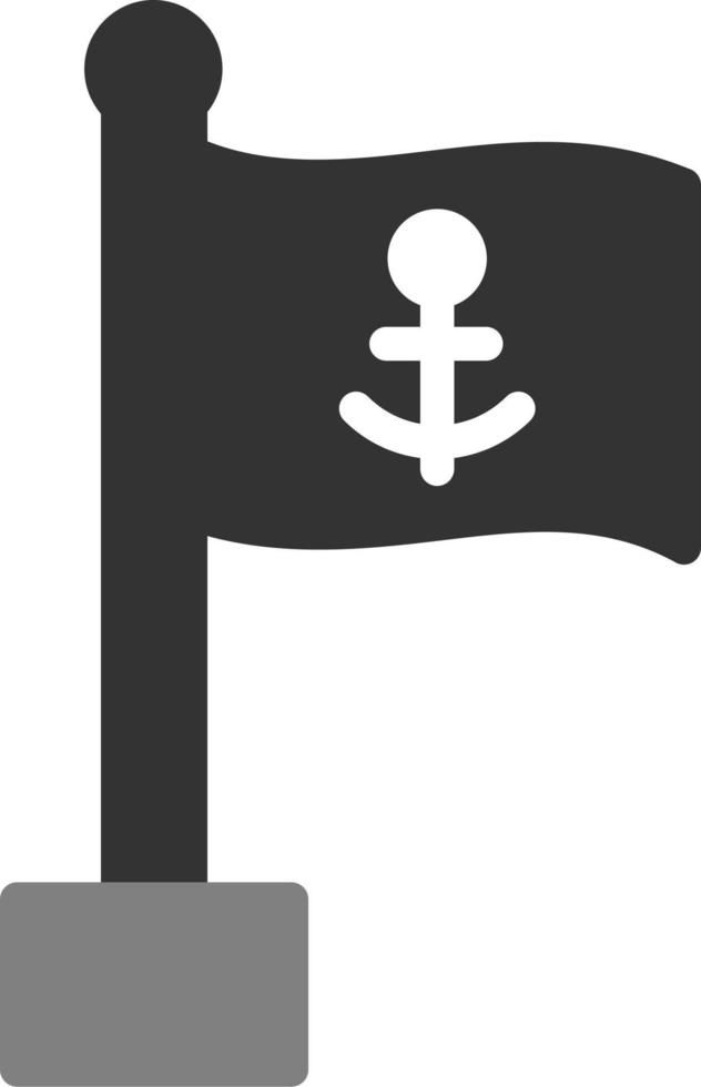 Sea Flag Vector Icon