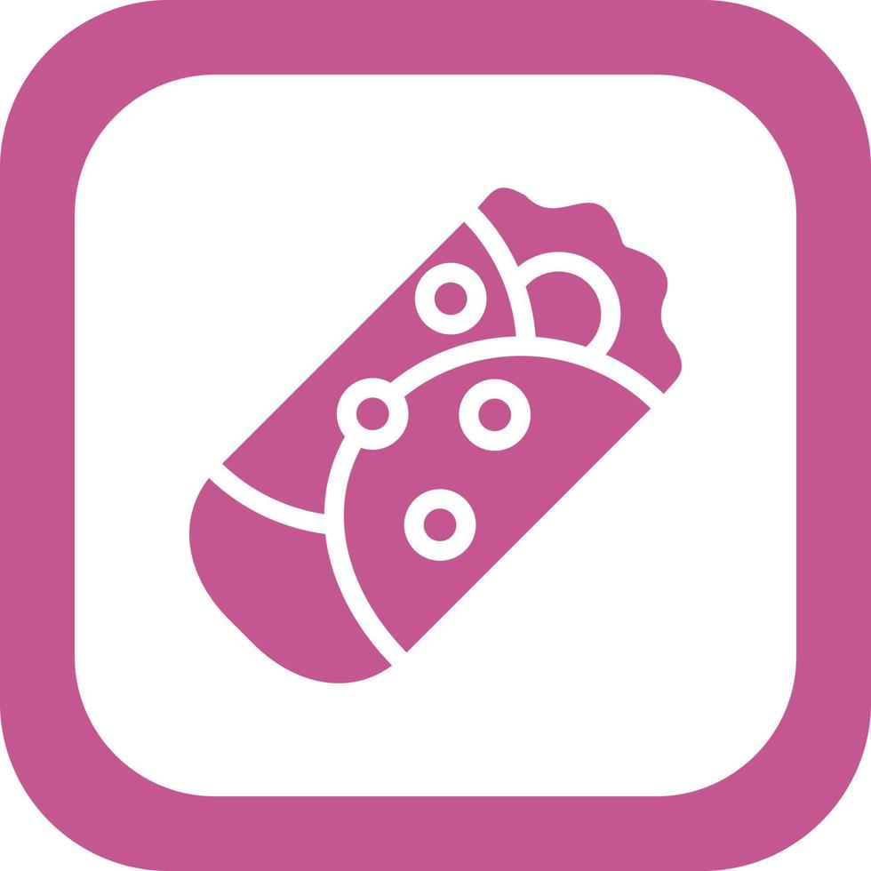 Burrito Vector Icon