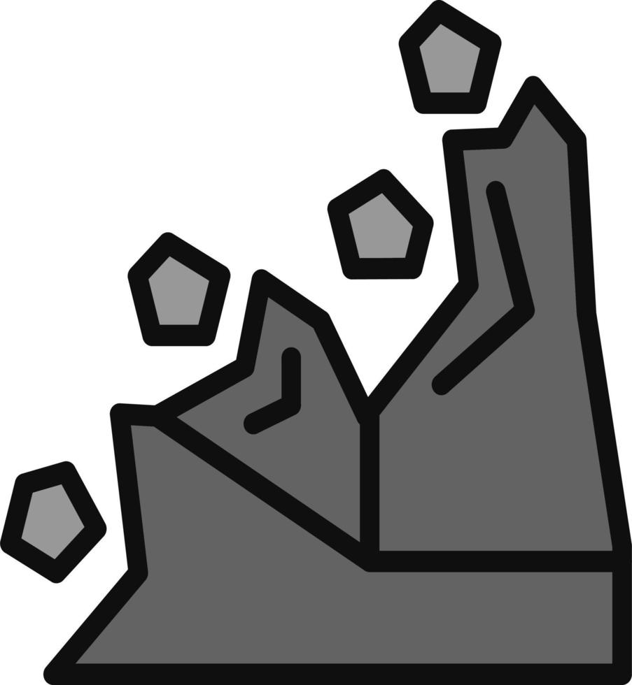 Landslide Vector Icon