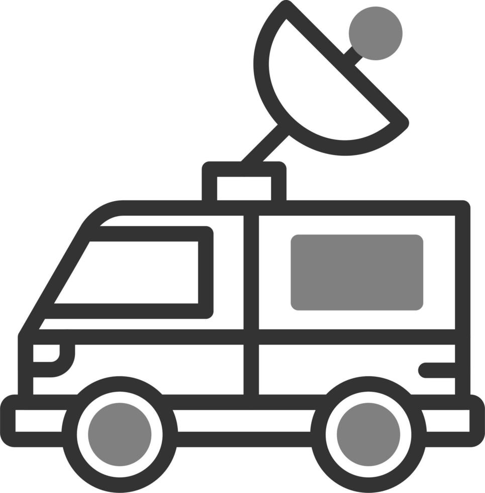 News Van Vector Icon