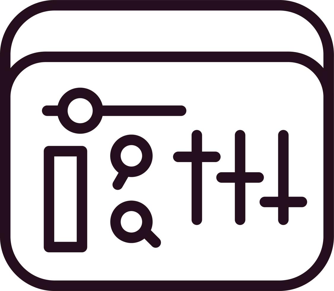 Sound Mixer Vector Icon