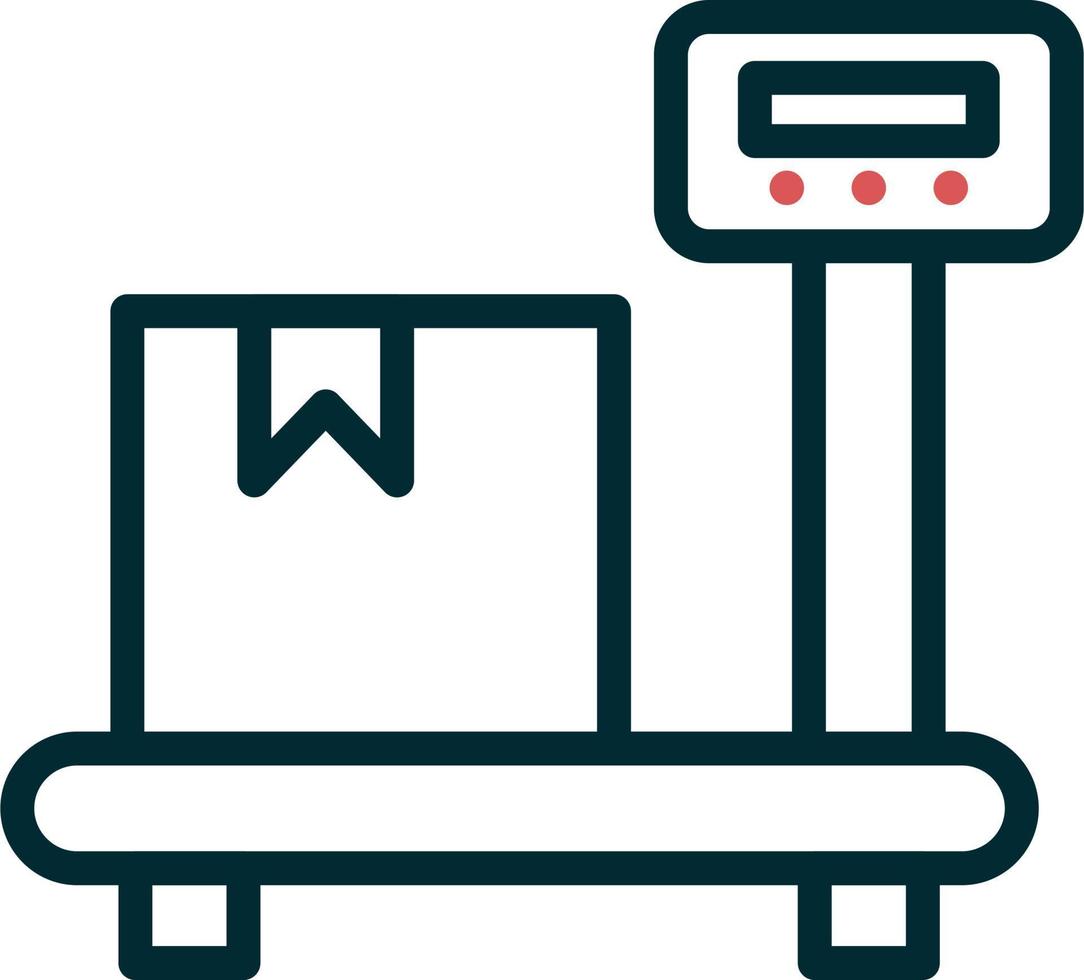 Weighing Vector Icon