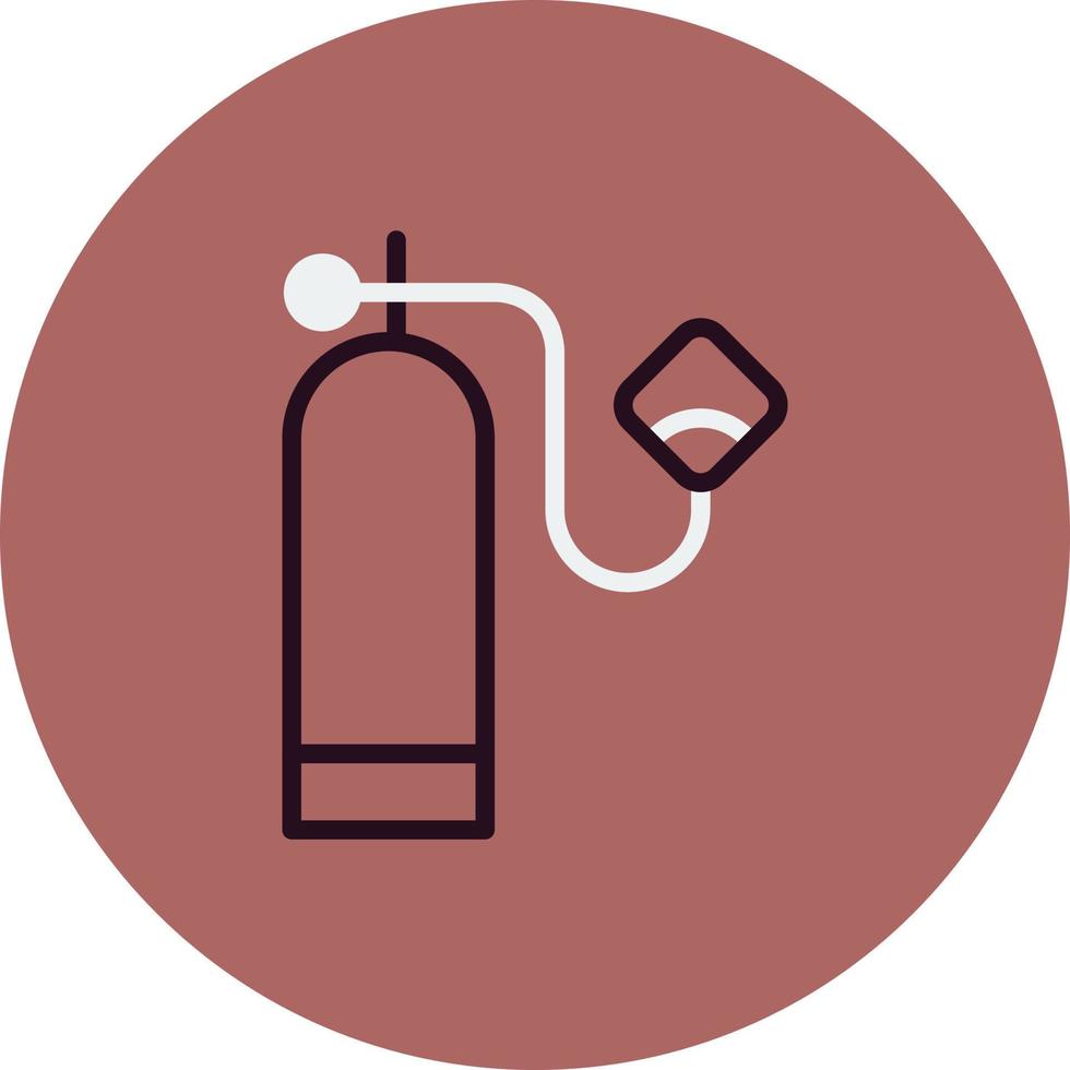 Oxygen Tank Vector Icon