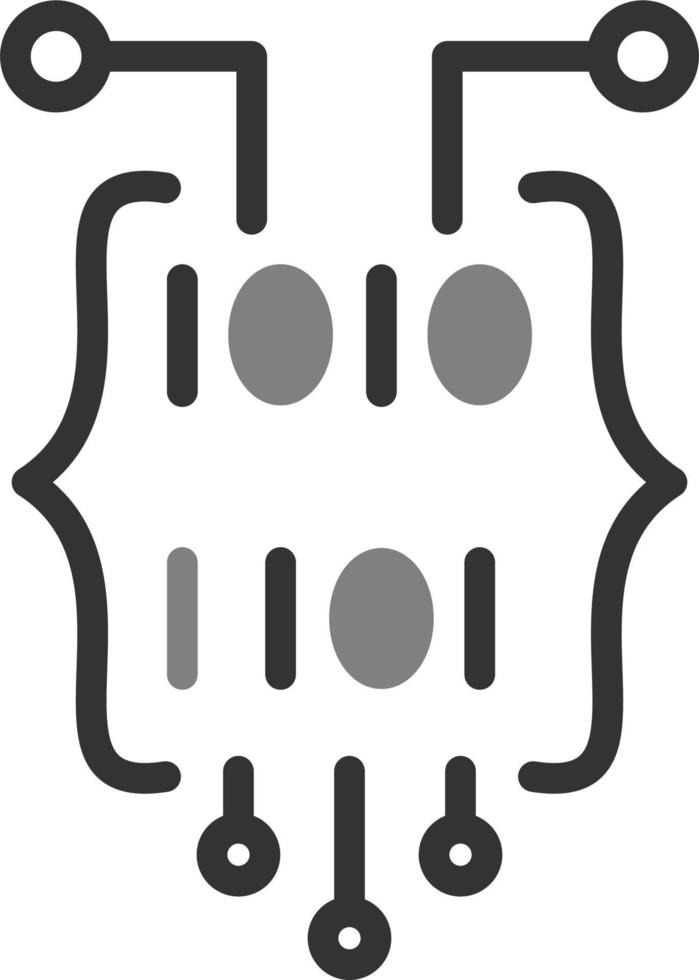 Binary Code Vector Icon