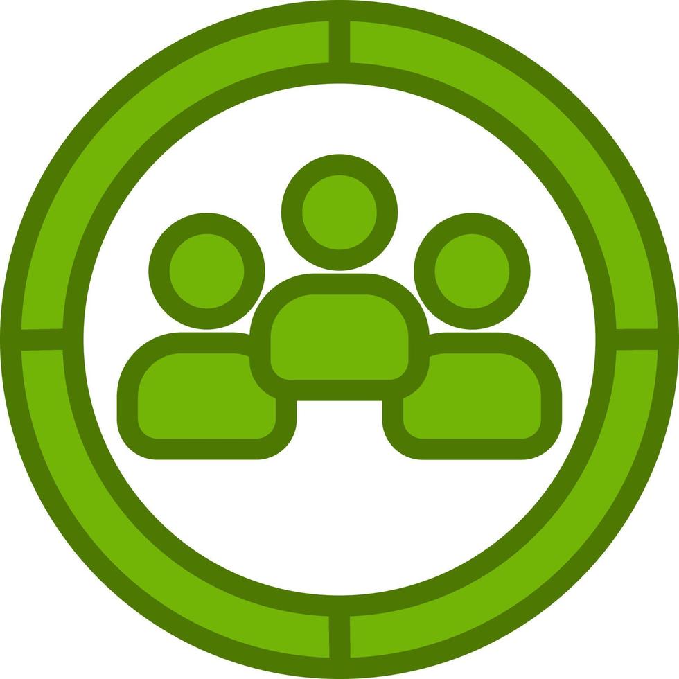 Target Audience Vector Icon