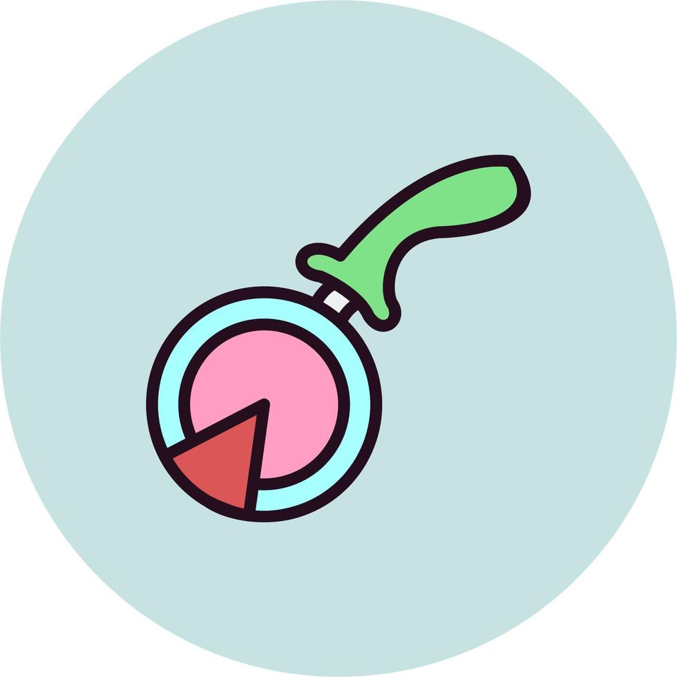 Pizza Cutter Vector Icon