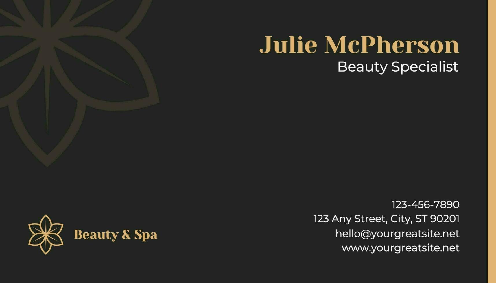 Black - Spa template