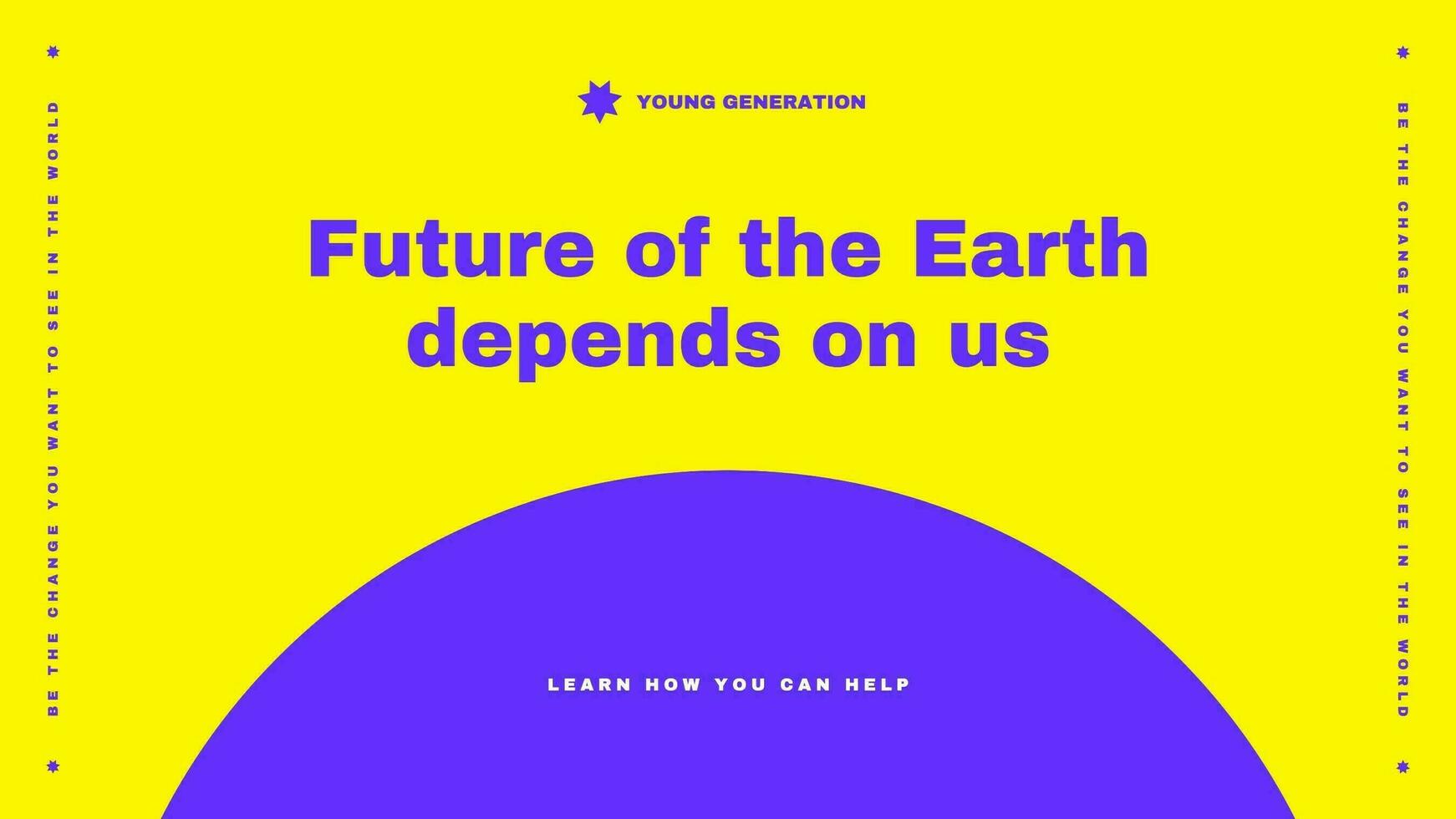 Modern Environmental YouTube banner template