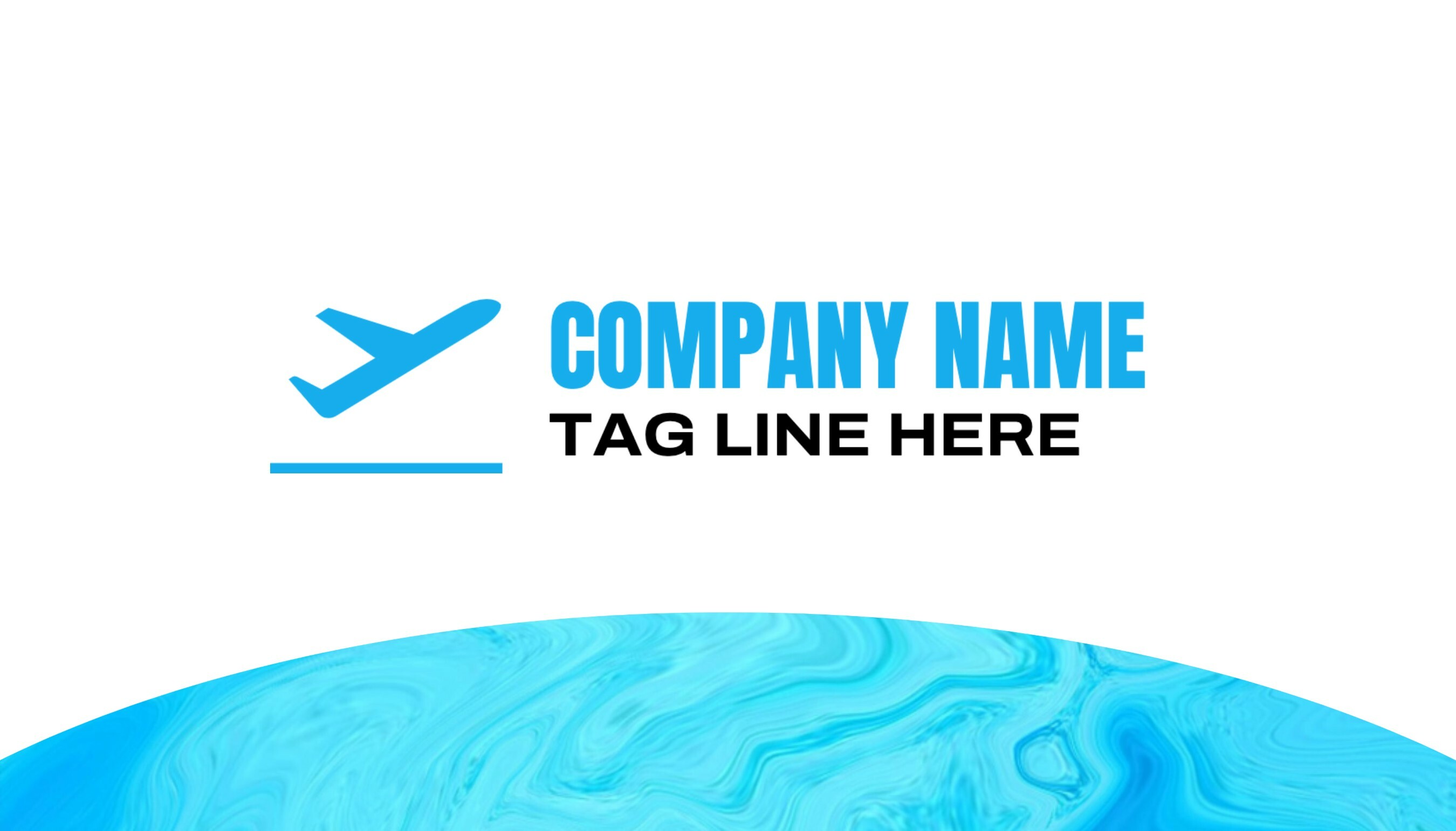 Abstract travel business card 20010973 template