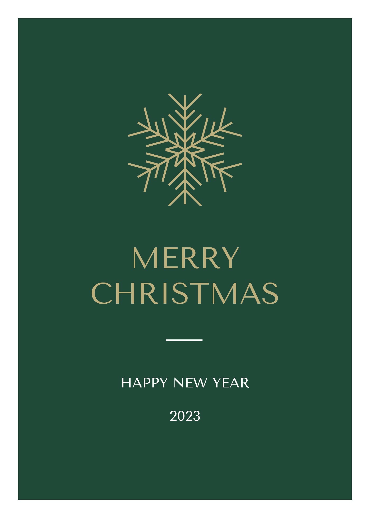 Christmas Greeting Card template