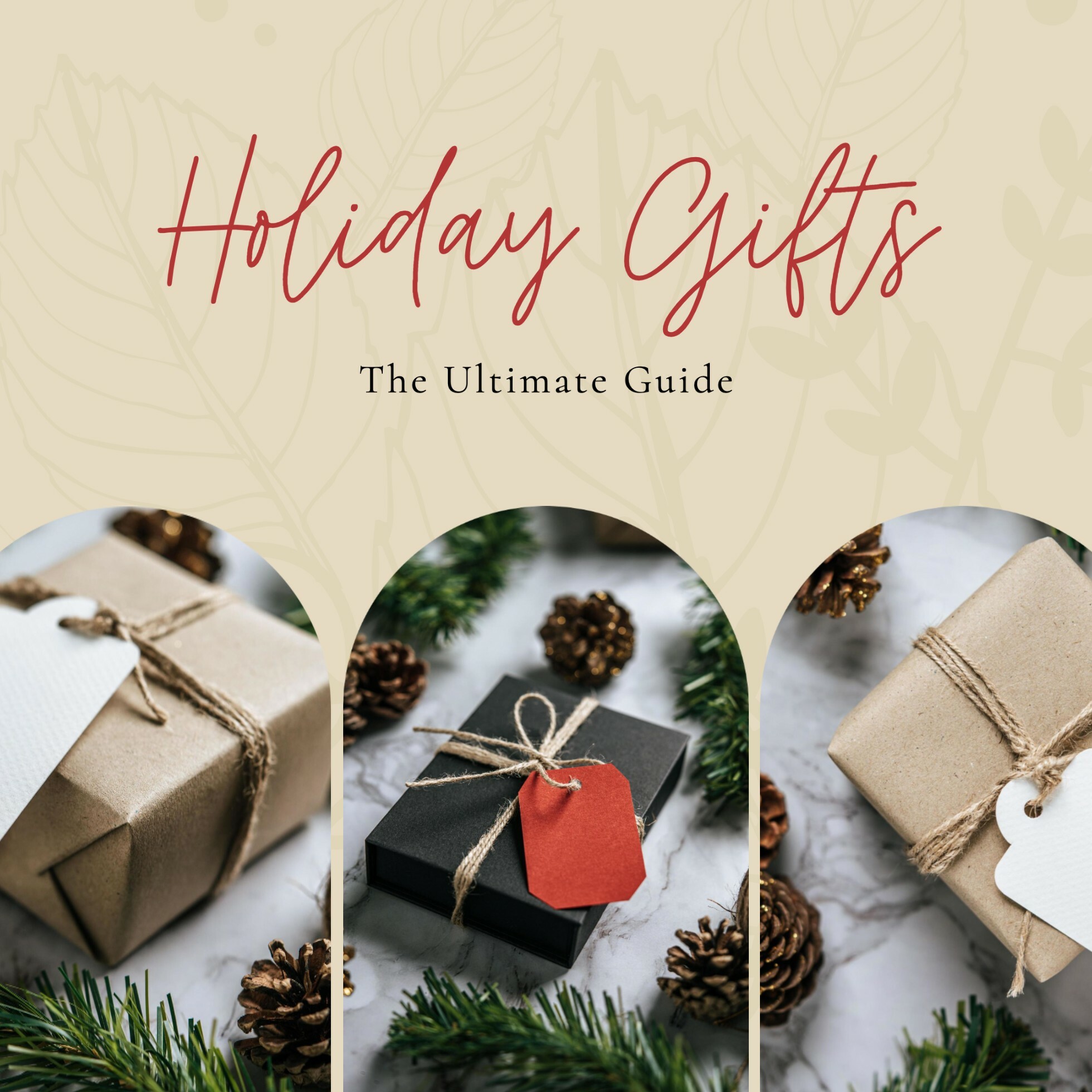 Holiday Gift Guide template