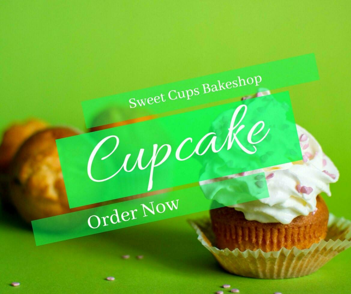 Cupcake Promo template