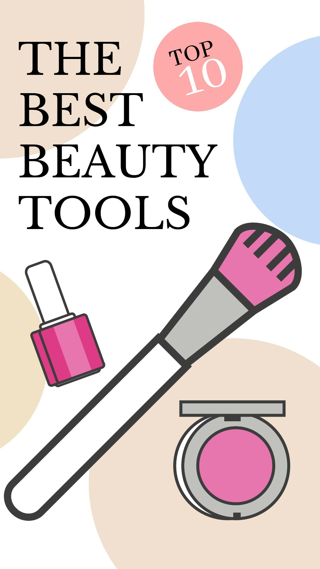 Best beauty tools template