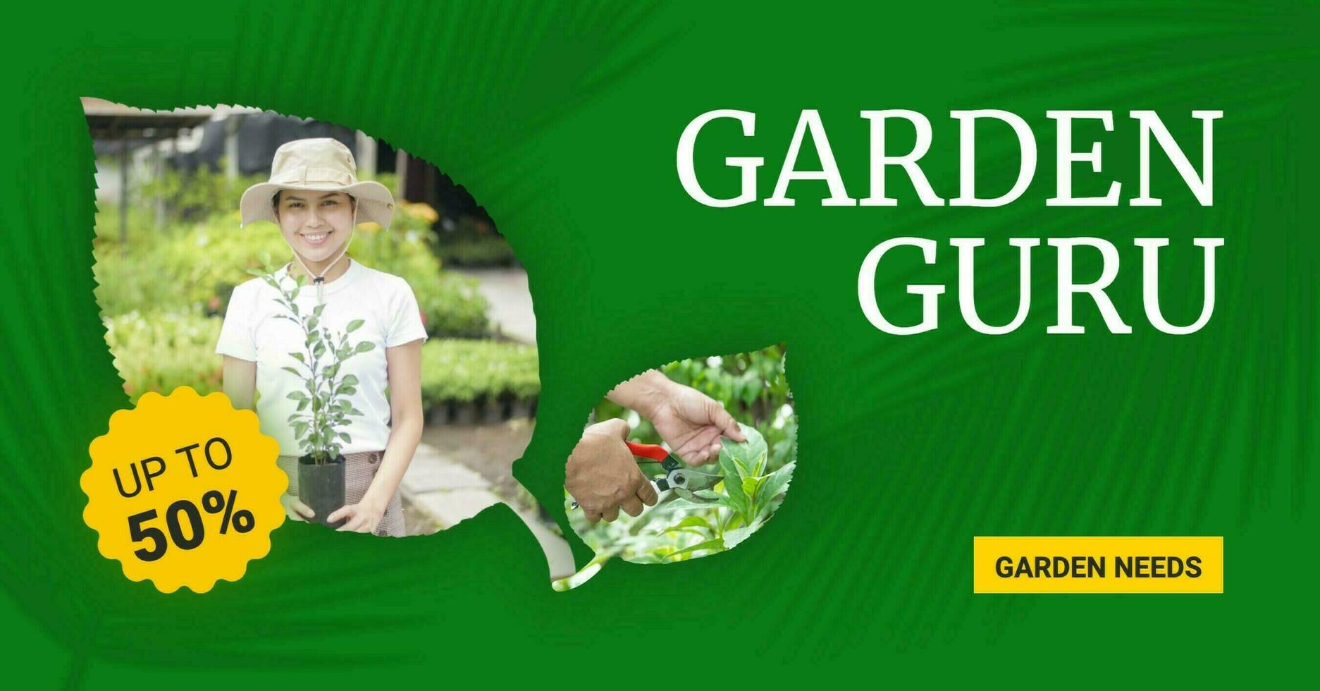 Garden and Plant Facebook Ad template