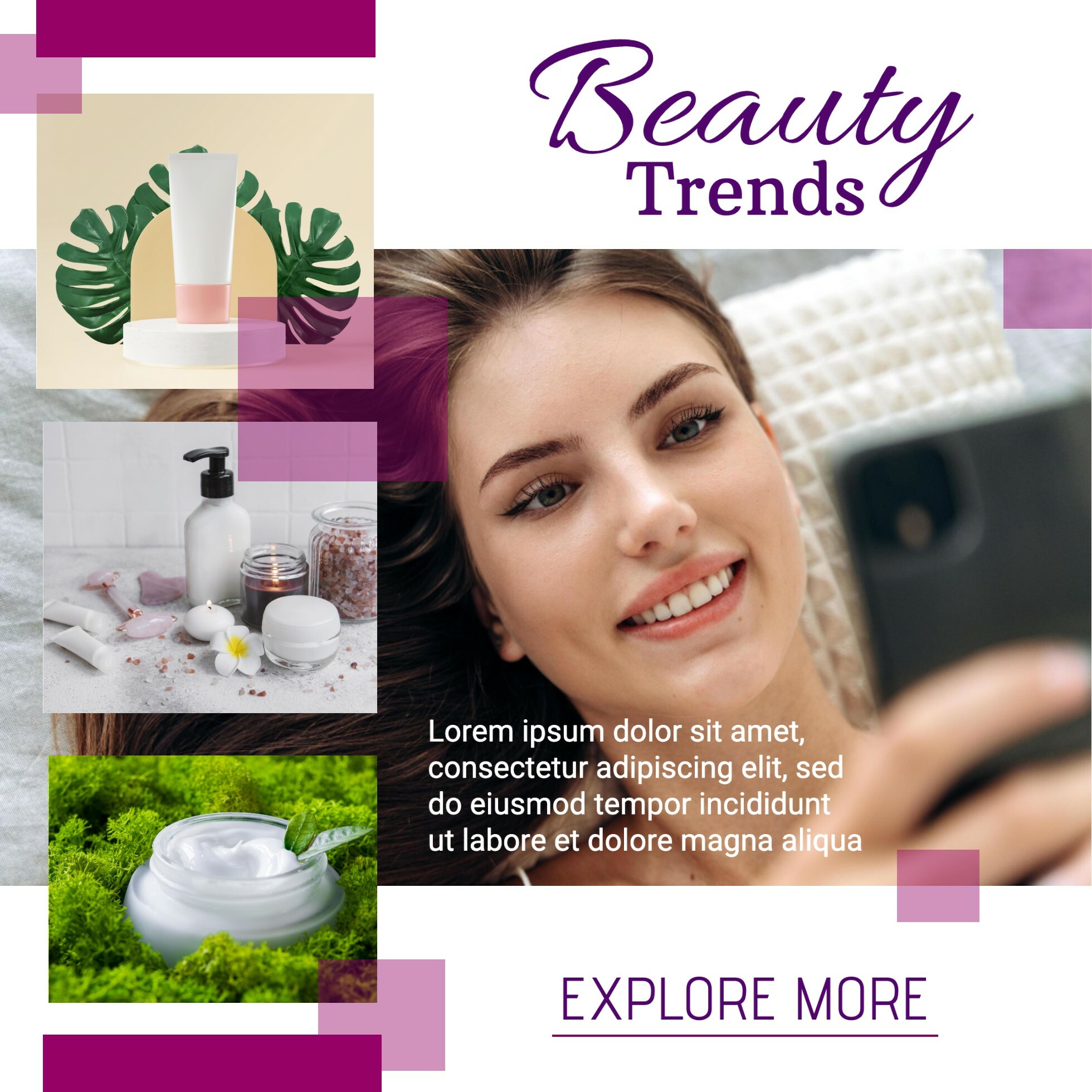 Beauty Trends template