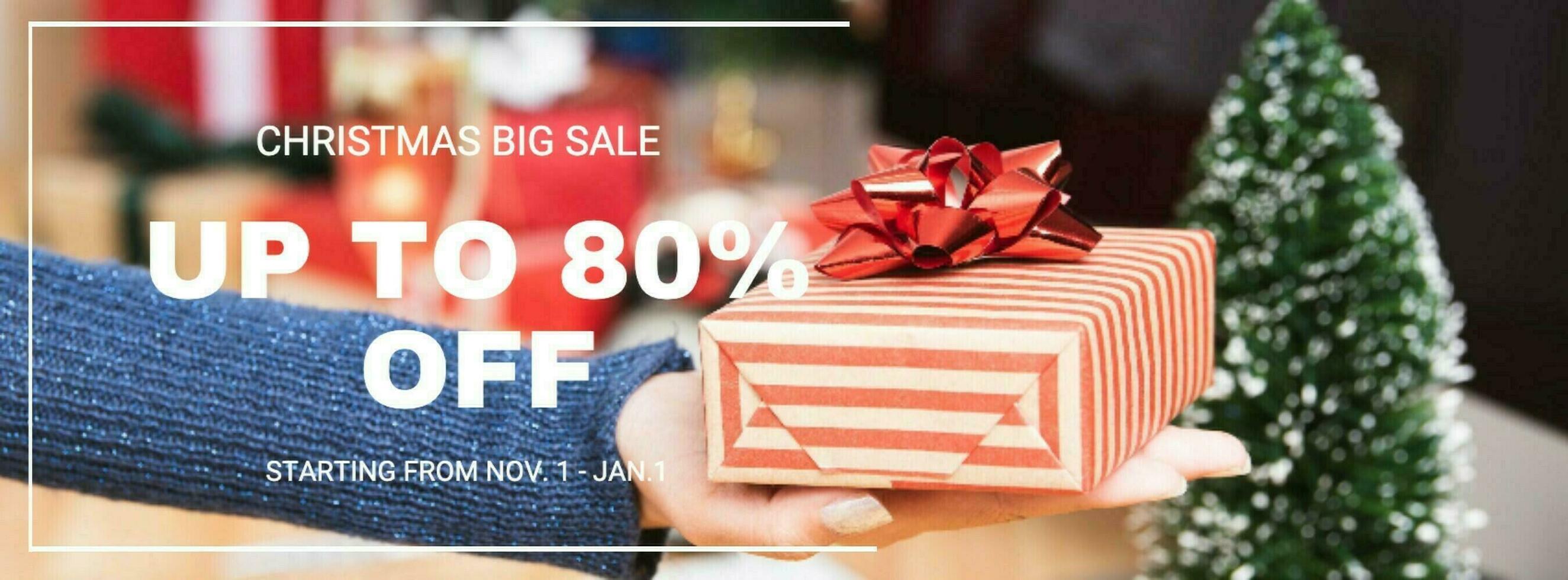 Christmas Sale Banner template