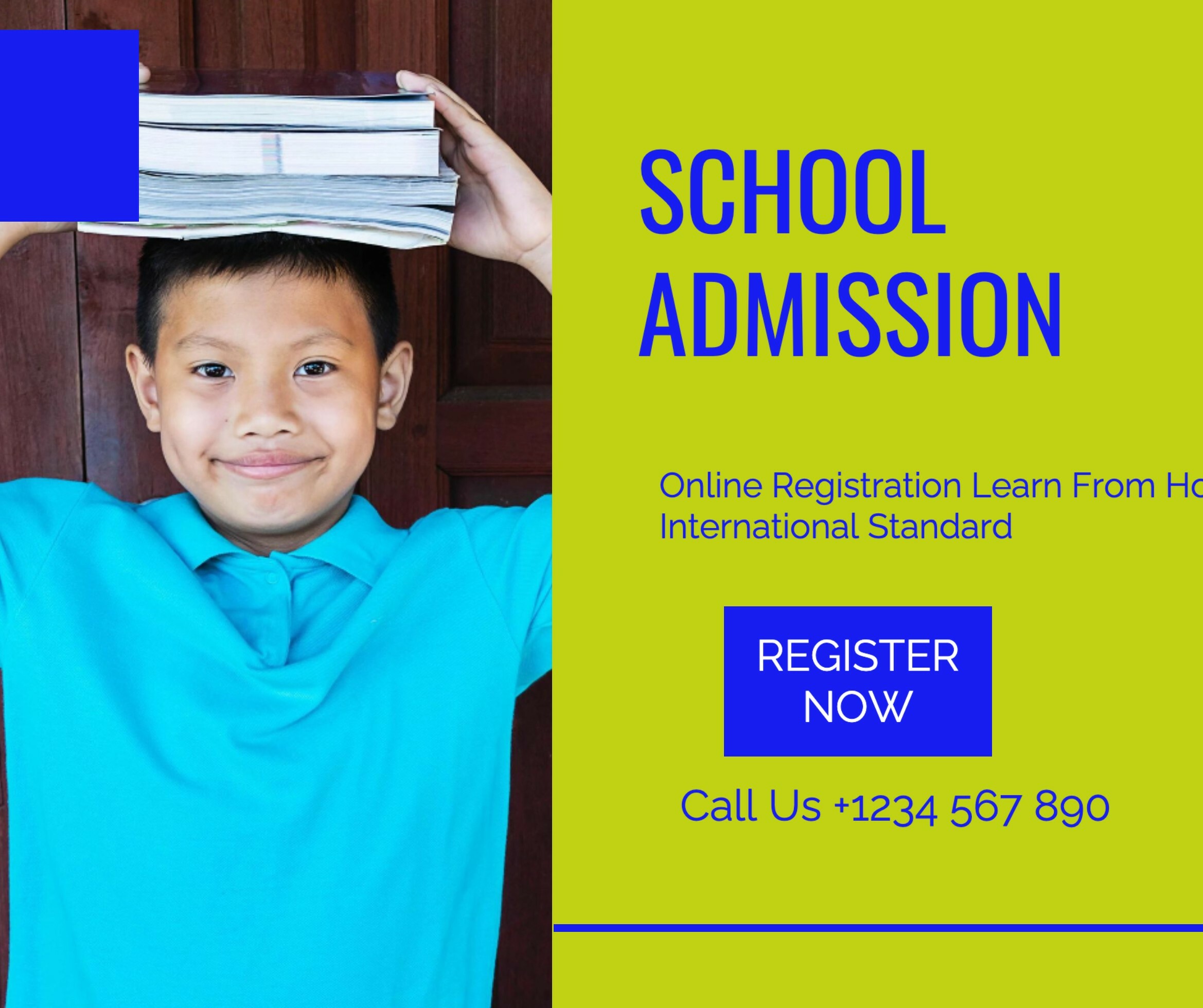 School Admission template
