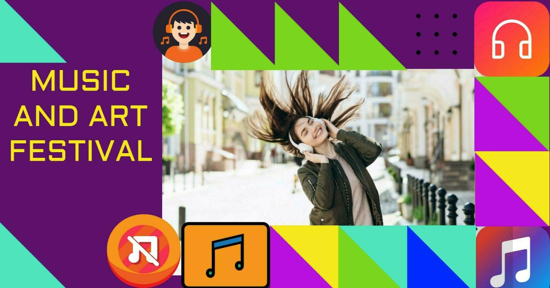 Music Festival Promo template