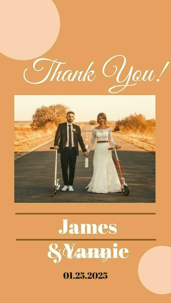 Wedding Thank You Template