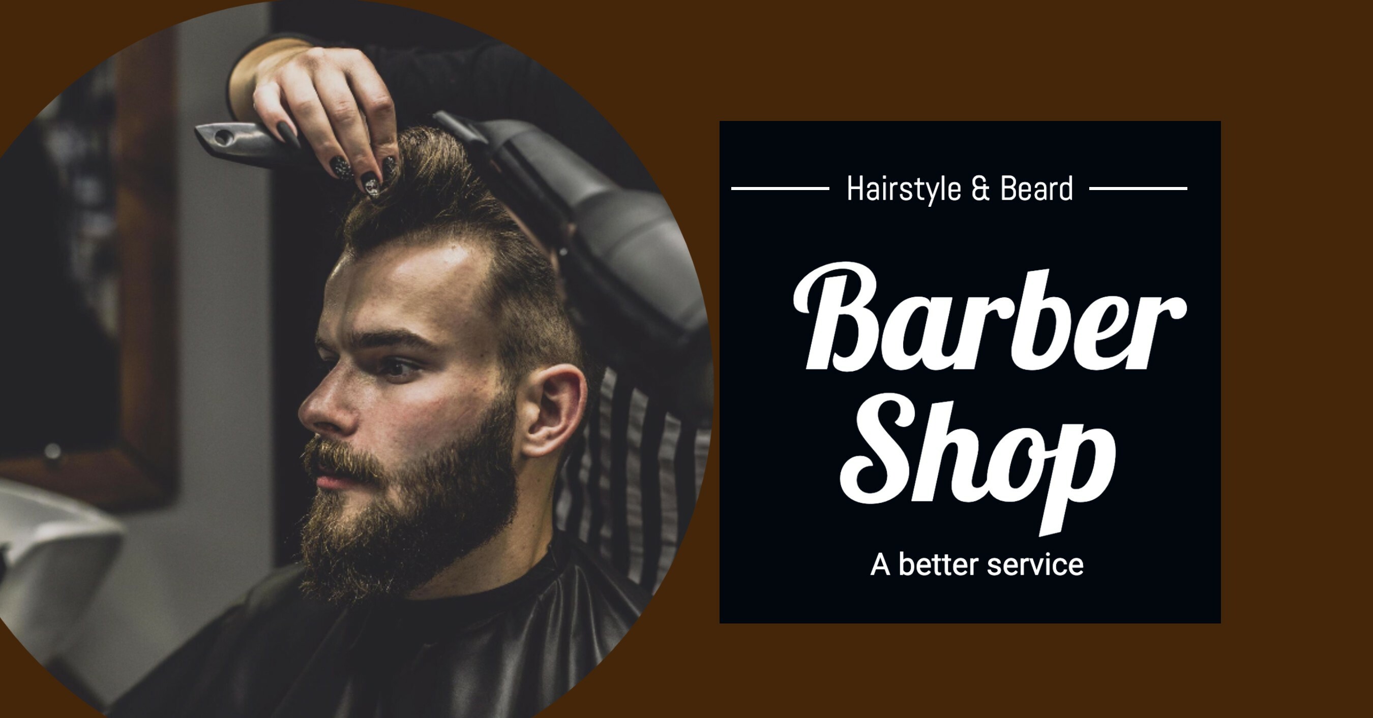 Barber Shop Promo template