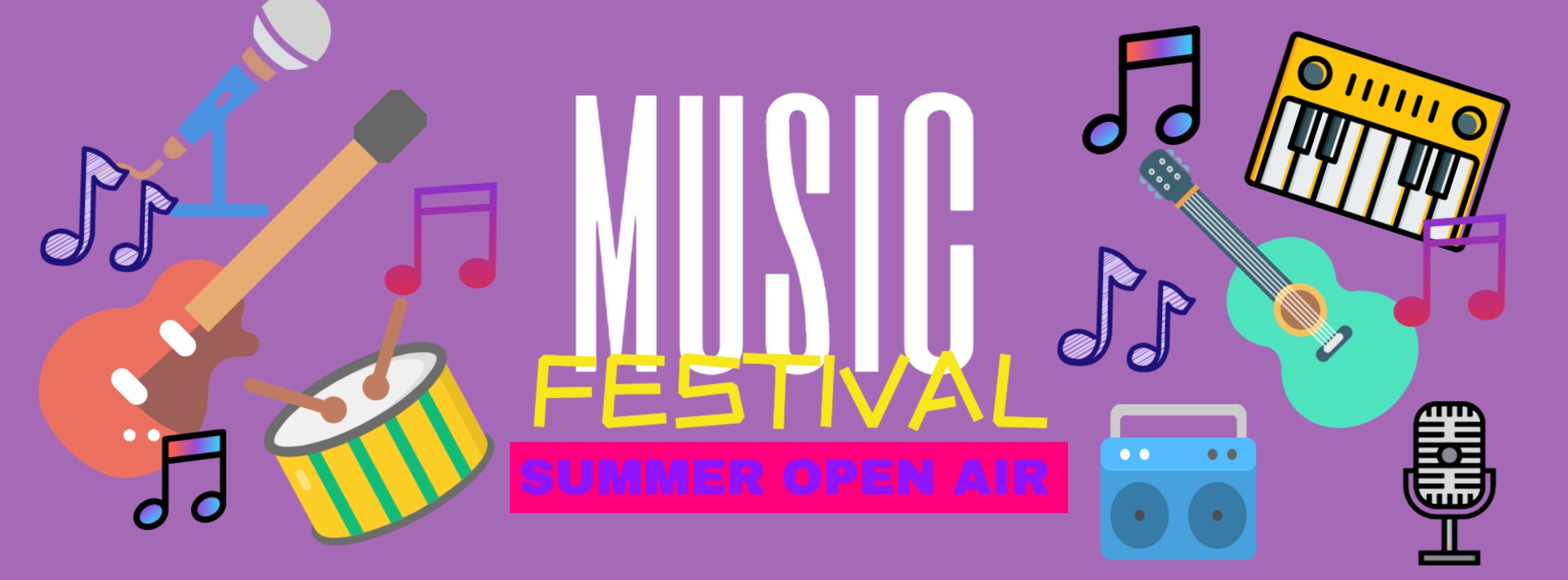 Music Festival template