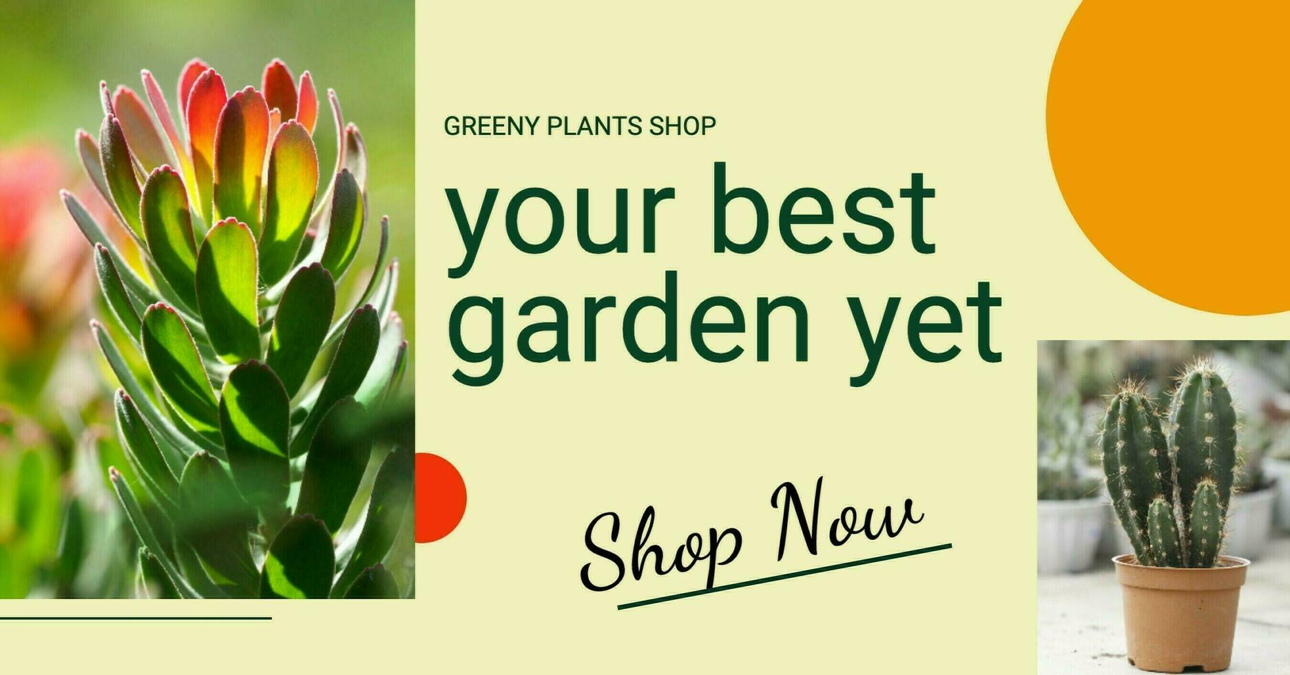 Garden Promo template