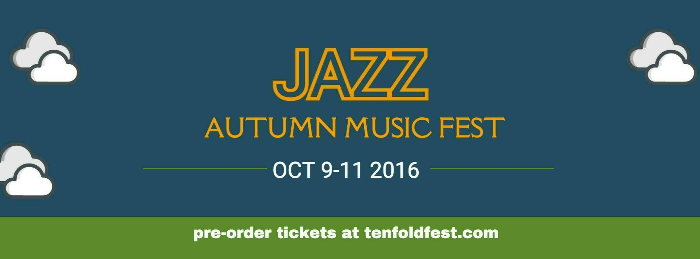 Jazz Autumn Music Fest template