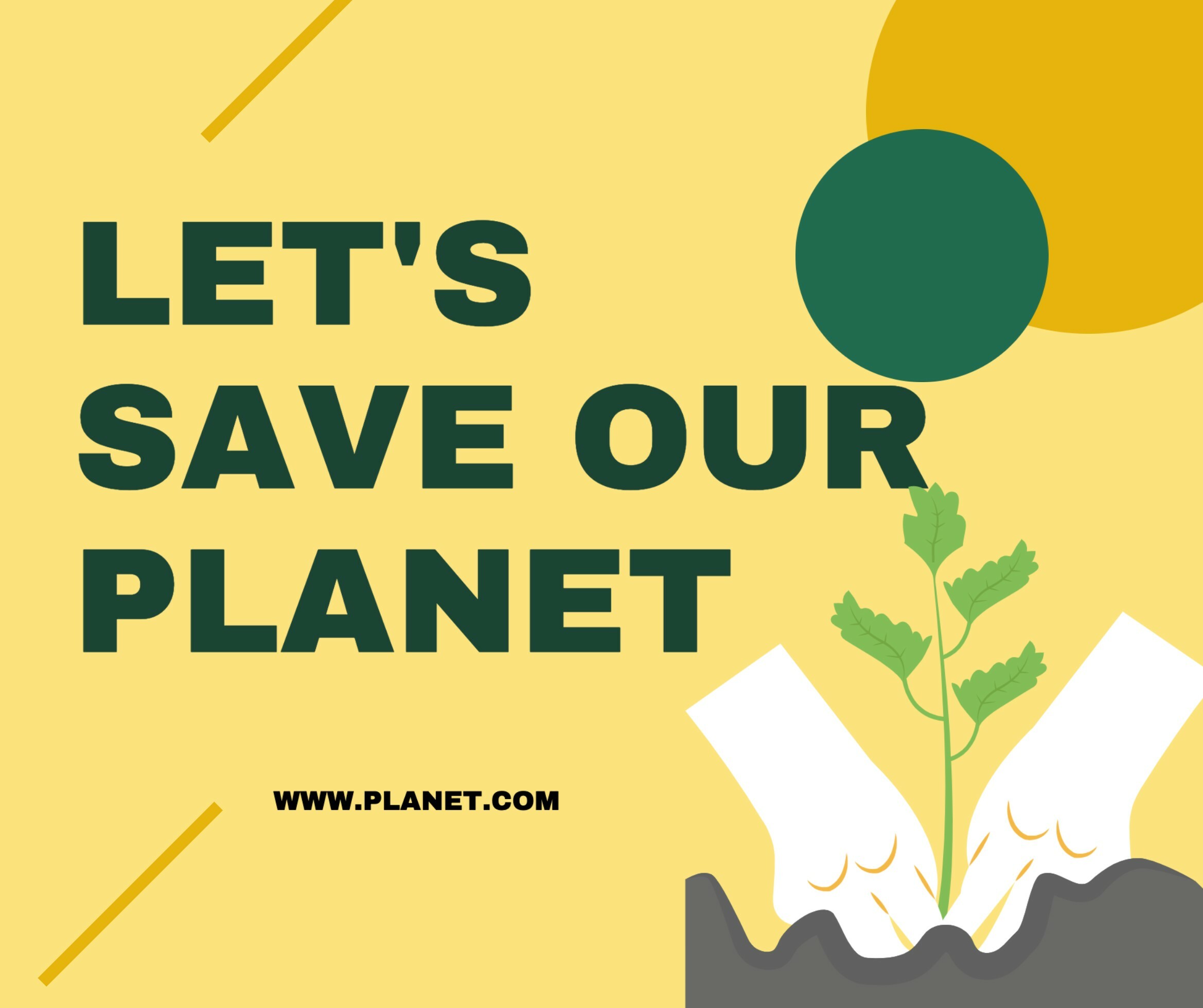 Save The Planet template