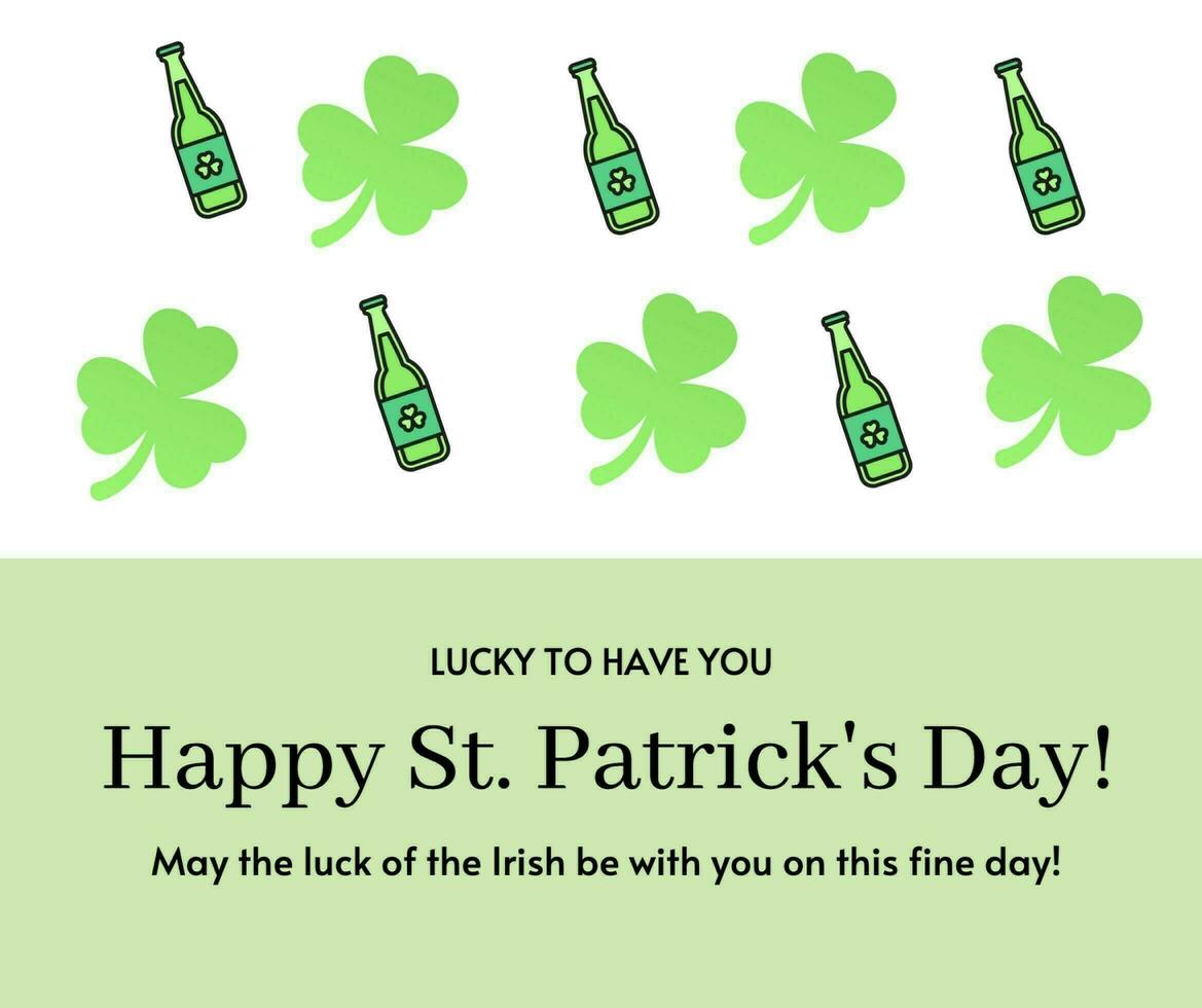 St. Patrick's Day template